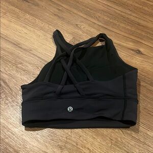 lululemon athletica Black Strappy Sports Bra